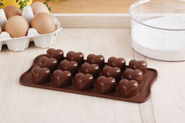 SILIKOMART Monamour - forma do czekoladek i pralin silikonowa