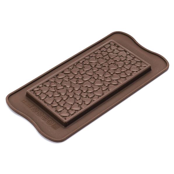 SILIKOMART Easy Choc Love Choco Bar - forma silikonowa do czekolady / tabliczka czekolady