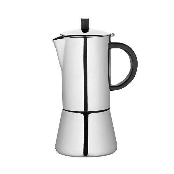 Kawiarka stalowa ciśnieniowa CILIO FIGARO - kafetiera na 6 filiżanek espresso (6 tz)