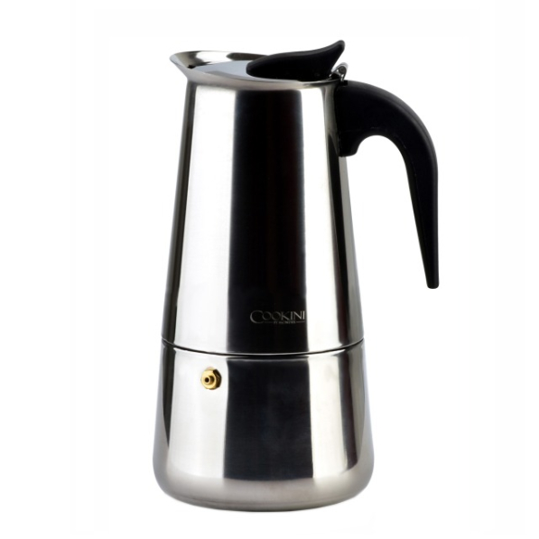 Kawiarka ze stali nierdzewnej ciśnieniowa COOKINI GIOVANNA na 6 filiżanek espresso (6 tz)