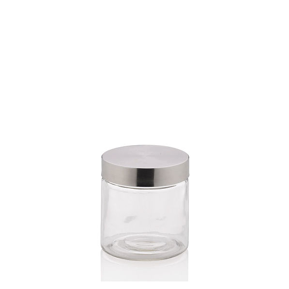 KELA Bera 0,8 l - słoik / pojemnik na produkty sypkie szklany z pokrywką