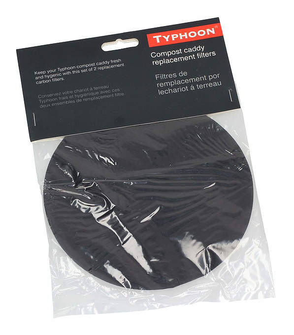 TYPHOON Eco czarny - komplet 2 filtrów do kompostownika