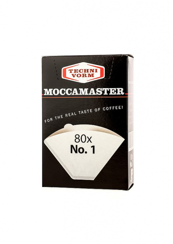 MOCCAMASTER Cupone 80 szt. - filtry papierowe do kawy nr 1