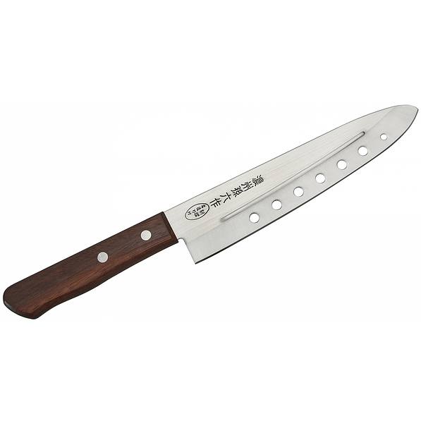 SATAKE Tomoko Air Holes 18 cm - japoński nóż szefa kuchni ze stali nierdzewnej