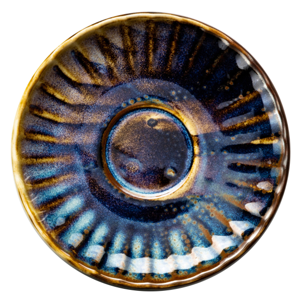 VERLO Deep Blue 11,5 - talerzyk / spodek porcelanowy