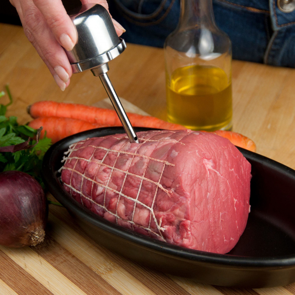 Szpryca / Strzykawka do mięsa ze stali nierdzewnej I GENIETTI MEAT