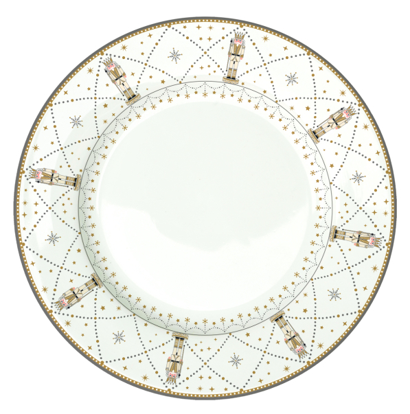 Talerz obiadowy płytki porcelanowy EASY LIFE ROYAL NUTCRACKER 26,5 cm