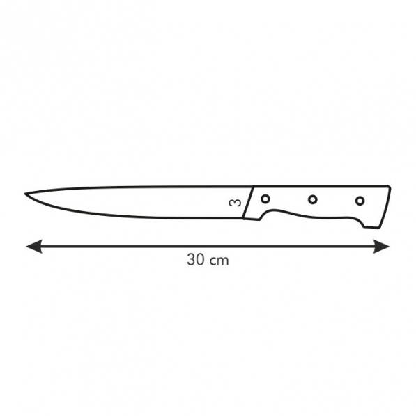 TESCOMA Home Profi Dell 17 cm - nóż do porcjowania ze stali nierdzewnej