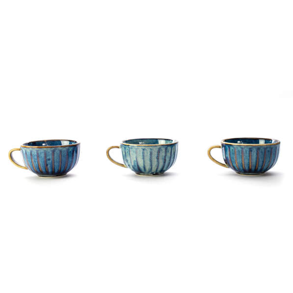 VERLO Deep Blue 210 ml - filiżanka do kawy i herbaty porcelanowa