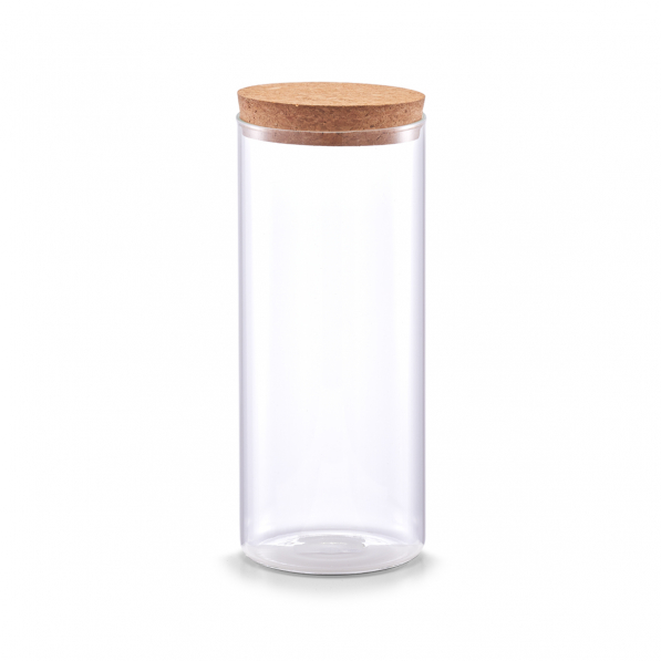 ZELLER Practic Glass 1,4 l - słoik / pojemnik na produkty sypkie szklany z pokrywką