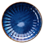 VERLO Deep Blue 26 cm - talerz obiadowy głęboki porcelanowy