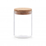 ZELLER Practic Glass 0,4 l - słoik / pojemnik na produkty sypkie szklany z pokrywką