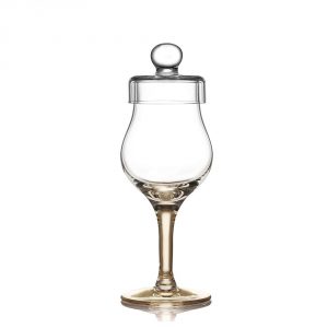 Kieliszek do whisky z pokrywką Amber Glass