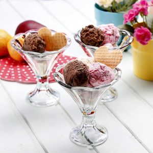 Pucharki do lodów i deserów Vitrum