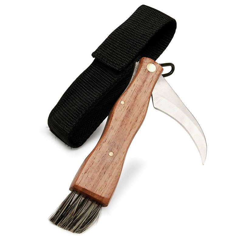 nóż do grzybów ze stali nierdzewnej z etui sagaform adventure