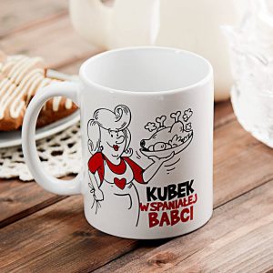 Kubek ceramiczny wspaniałej babci