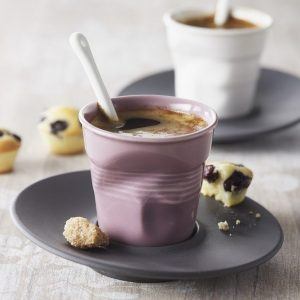 Kubekd o espresso porcelanowy Revol Jasnoróżowy