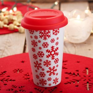 Kubek turystyczny Snowflakes