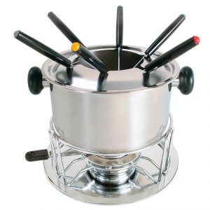 Zestaw do fondue ze stali nierdzewnej Moha