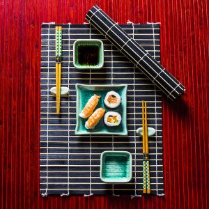 Zestaw ceramiczny do sushi Orient