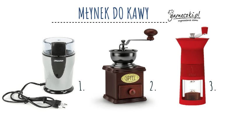 Młynki do kawy - prezenty świąteczne