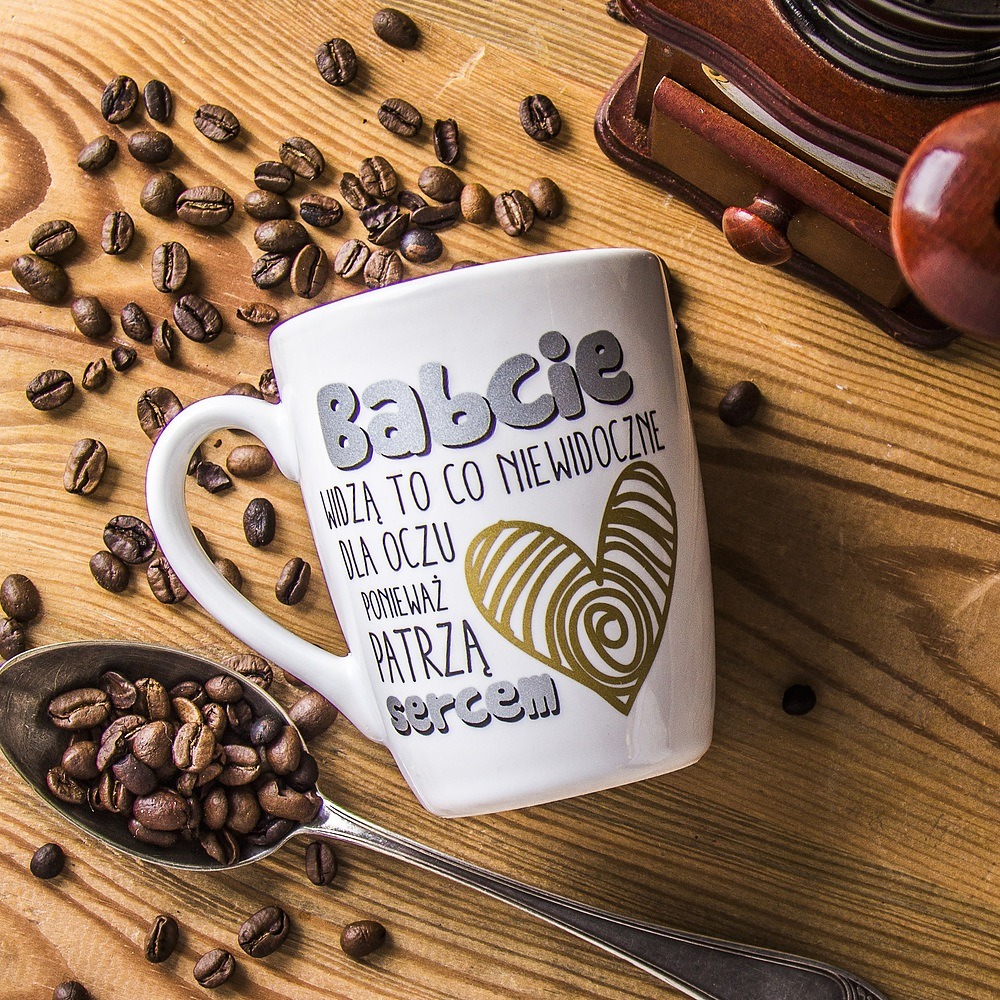 Kubek ceramiczny dla babci