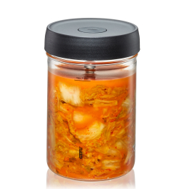 GEFU Nativo 1 l - słoik do fermentacji / kiszenia szklany