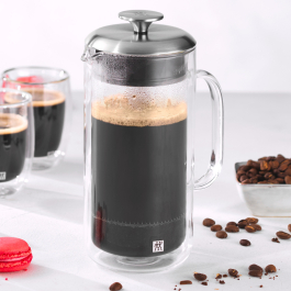 ZWILLING Sorrento 0,75 l - french press / zaparzacz do kawy tłokowy szklany
