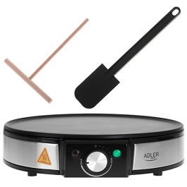 ADLER AD 3058 1600 W - naleśnikarka z akcesoriami