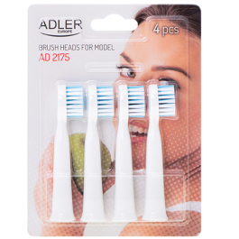 ADLER AD 2175.1 4 szt. - końcówki wymienne do szczoteczki sonicznej AD 2175