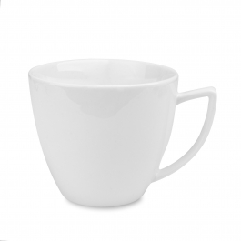 AMBITION Monaco 220 ml biała - filiżanka do kawy i herbaty porcelanowa