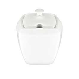AMBITION Porto 260 ml biała - cukiernica porcelanowa