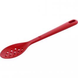 BALLARIN Rosso Spoon 31 cm - łyżka cedzakowa / szumówka silikonowa