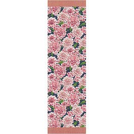 Bieżnik na stół bawełniany EKELUND DAHLIA WIELOKOLOROWY 35 x 120 cm