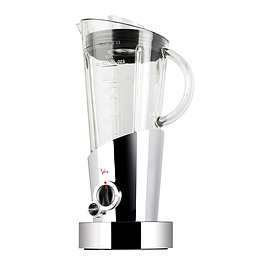 Blender kuchenny kielichowy BUGATTI VELA CHROMOWANY 1,5 l 500 W
