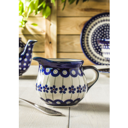 Mlecznik / dzbanek do mleka Bolesławiec 250 ml - dek. 166A