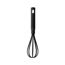 BRABANTIA Black Line 24,2 cm czarna - trzepaczka / rózga kuchenna do jajek nylonowa