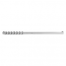 BRABANTIA Profile Line Non Stick 60 cm - reling / wieszak kuchenny ze stali nierdzewnej z haczykami