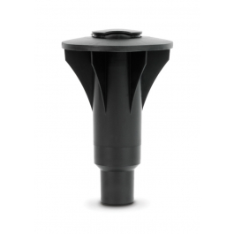 BRABANTIA Light To Go czarne - mocowanie suszarki ogrodowej do betonu plastikowe