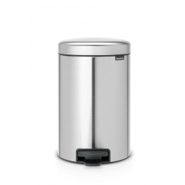 BRABANTIA Newicon 12 l (112041) - kosz na śmieci ze stali nierdzewnej z pedałem