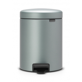 BRABANTIA Newicon miętowy 5 l (112942) - kosz na śmieci do łazienki z pedałem ze stali nierdzewnej