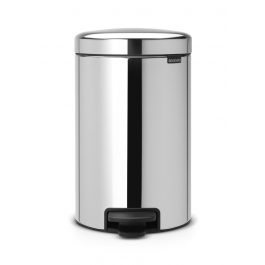 BRABANTIA Newicon Stalpol 12 l (113581) - kosz na śmieci ze stali nierdzewnej z pedałem
