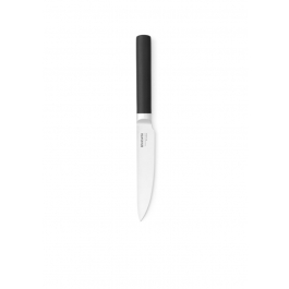 BRABANTIA Profile 2.0 21,8 cm czarny - nóż uniwersalny ze stali nierdzewnej
