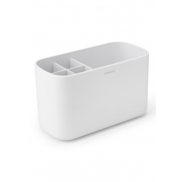 BRABANTIA ReNew biały - organizer łazienkowy plastikowy
