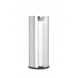 BRABANTIA ReNew połysk - stojak na papier toaletowy ze stali nierdzewnej