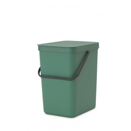 BRABANTIA Sort&Go 25 l ciemnozielony - kosz do segregacji śmieci plastikowy