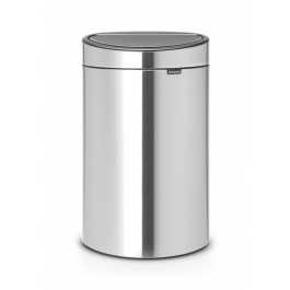 BRABANTIA Touch Bin 33 l - kosz do segregacji śmieci stalowy dwukomorowy