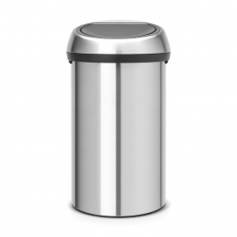 BRABANTIA Touch Bin Mat 60 l - kosz na śmieci ze stali nierdzewnej