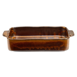 VERLO Fire 25,5 x 16 cm - naczynie żaroodporne do zapiekania porcelanowe