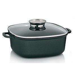 Brytfanna aluminiowa z pokrywką i aromatyzerem KELA KERROS 6 l